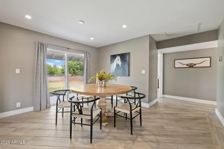 Dining area