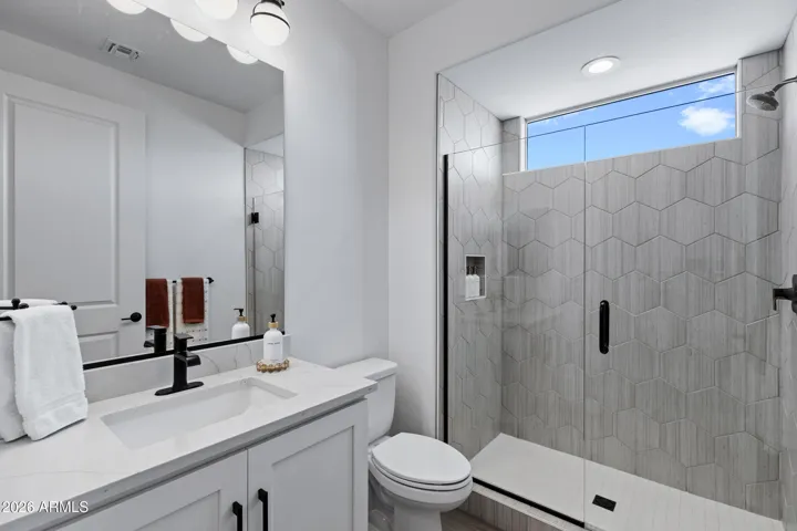 Secondary bathroom
