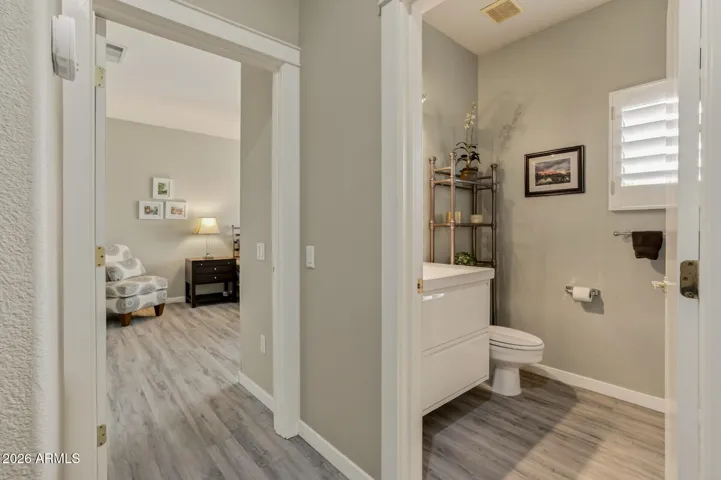 Hallway to Guest Bedroom