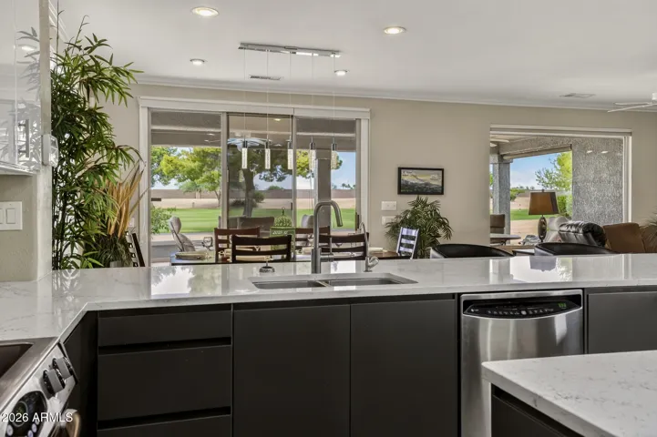 Kitchen View to Golf Course