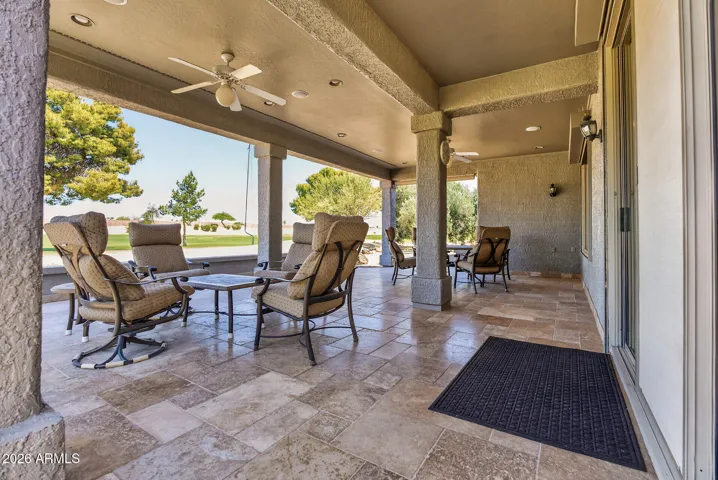 Covered Back Patio