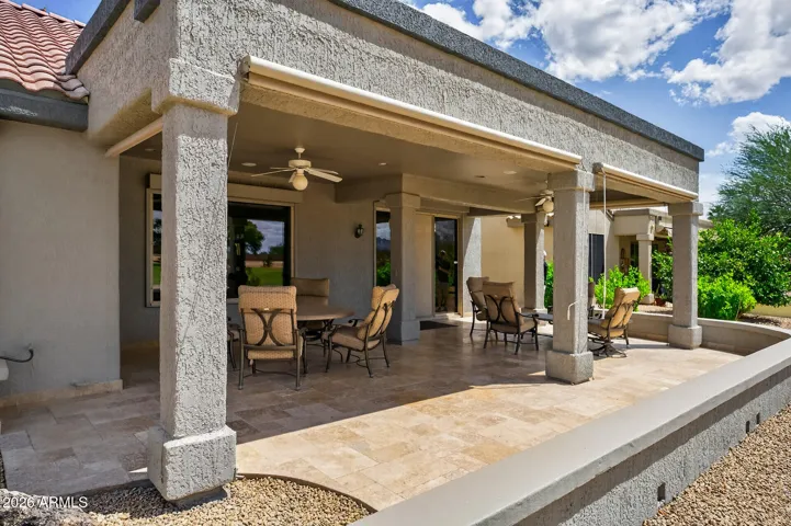 Covered Back Patio