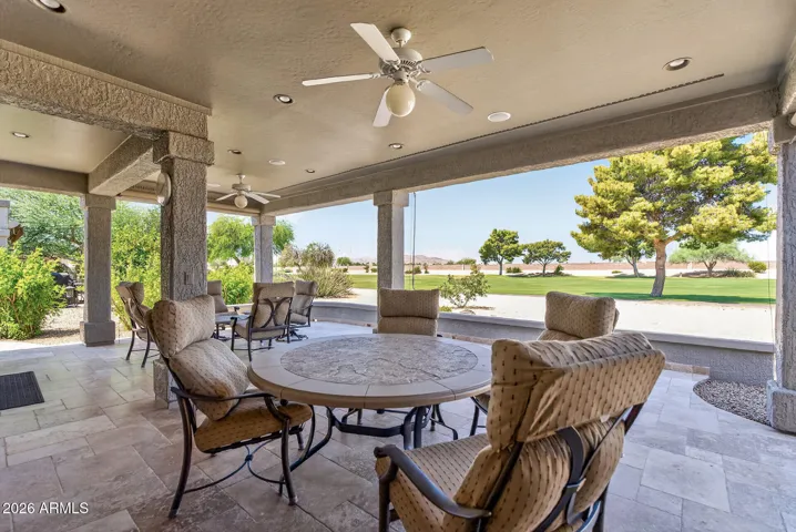 Covered Back Patio