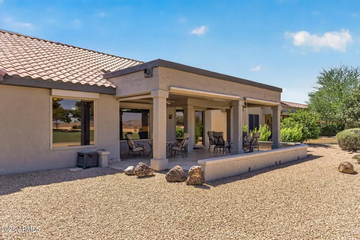 Covered Back Patio