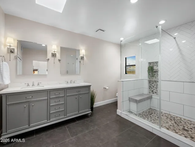 Master bathroom