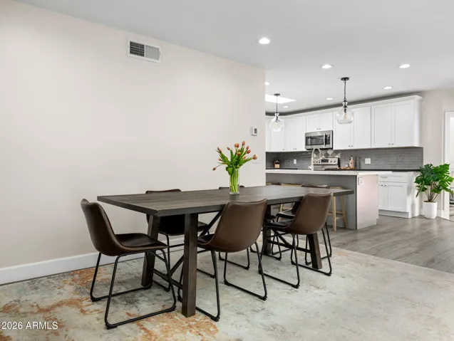 Dining area