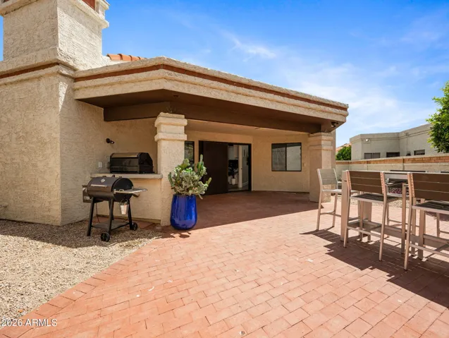 Large covered Patio