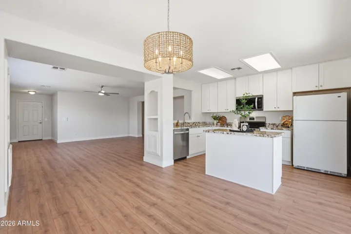 kitchen & great room