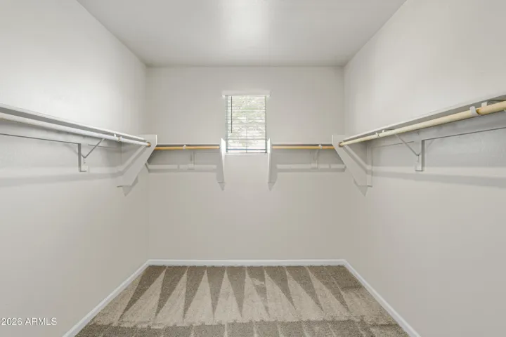 LARGE OWNER'S SUITE CLOSET