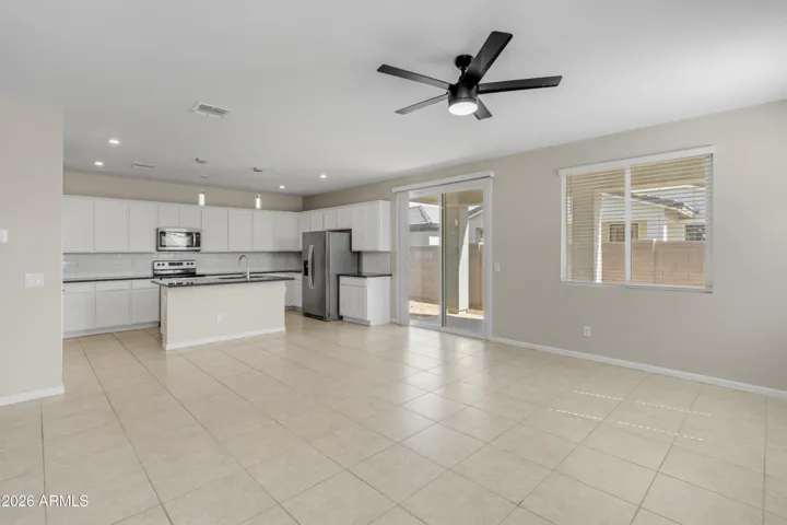 LARGE LIVING AREA LOOKING TOWARDS YOUR EXPANSIVE KITCHEN