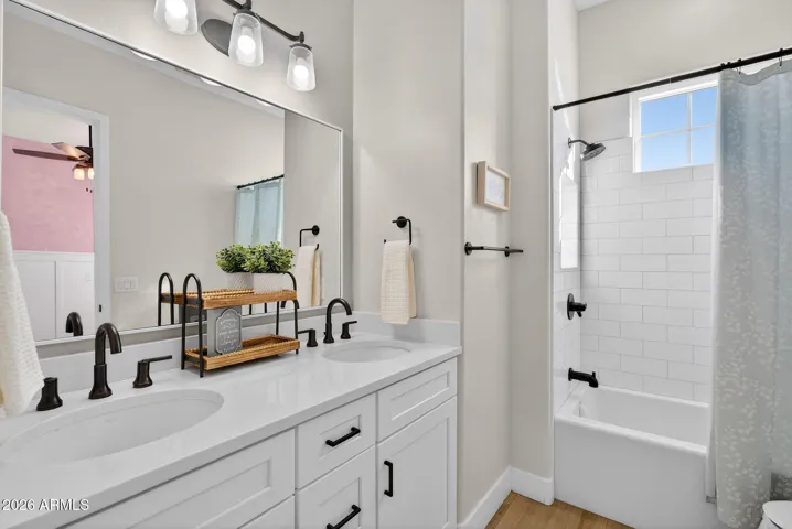 Jack and Jill bathroom