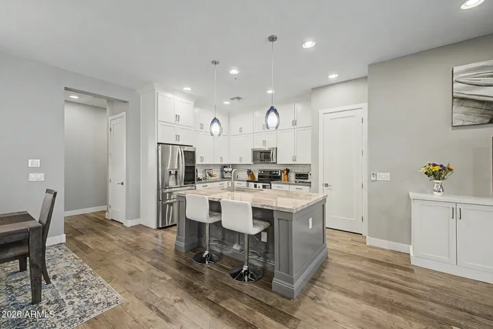 Kitchen island and pantry