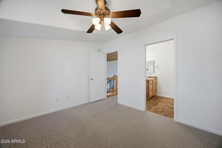 Secondary bedroom/bathroom