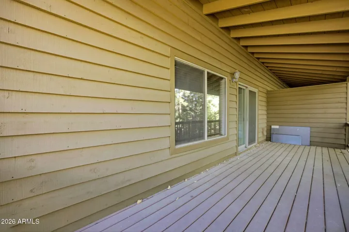 Back deck
