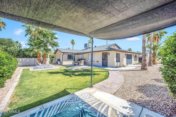Covered patio