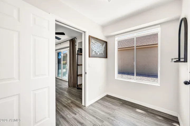 Bonus space off back patio