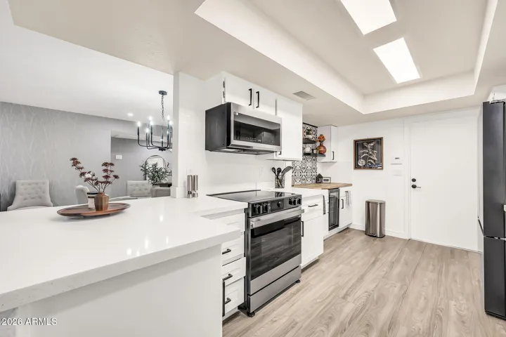 Lots of counter space for entertaining