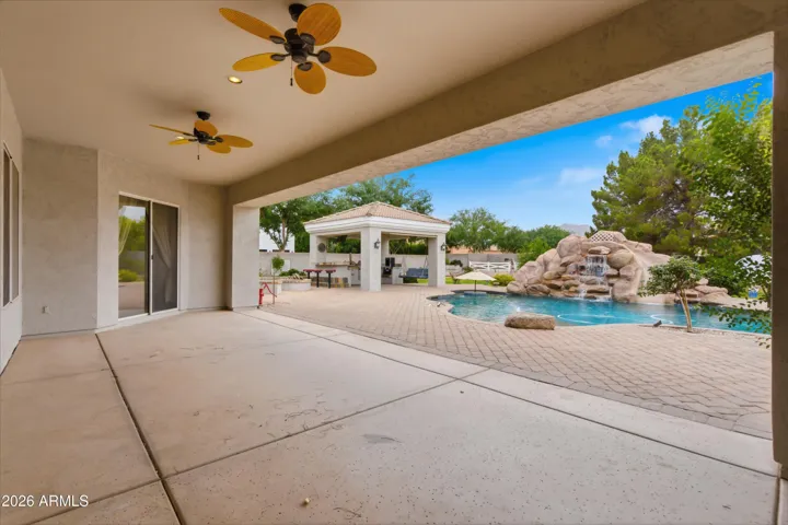 Back patio