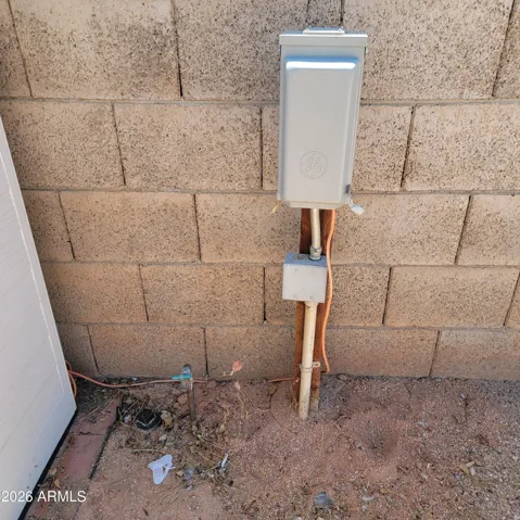 RV hook-up with sewer dump included