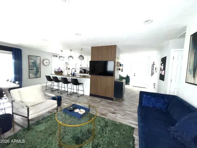 Family Room, sliding door to backyard