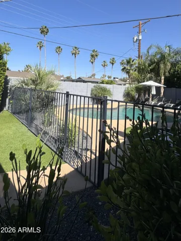 Fenced in Pool