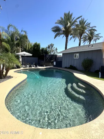 Full view of pool