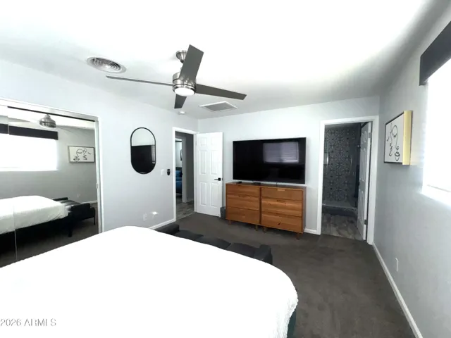 Primary bedroom with ensuite
