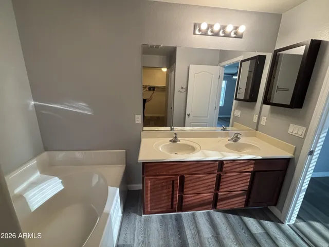 Upstairs Primary bathroom