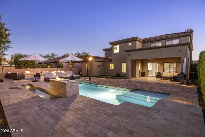 The oversized lot is a rare find in Desert Ridge.