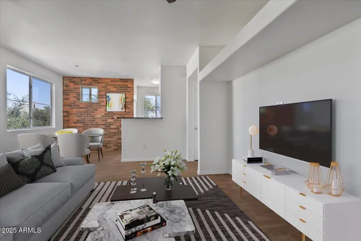 Open Concept Living *virtually staged*