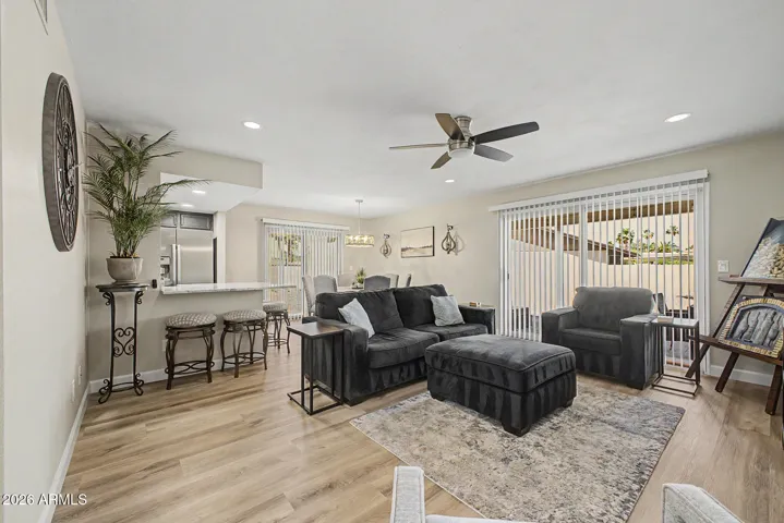 spacious great room