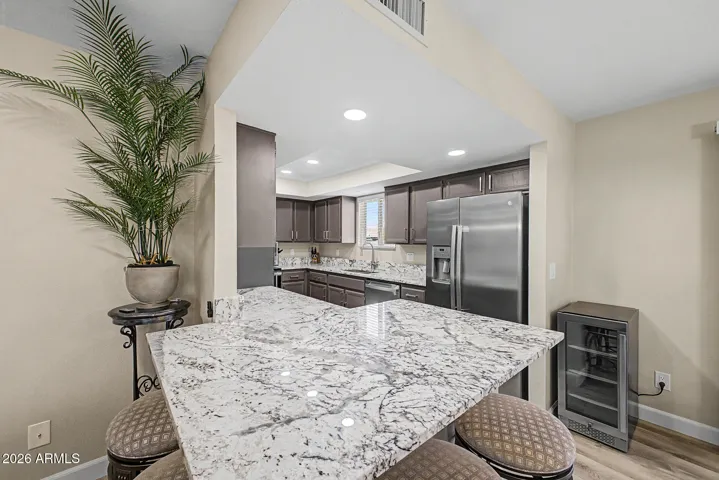 breakfast bar