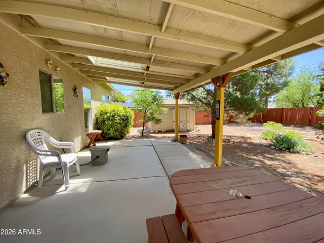 Back Porch Facing East