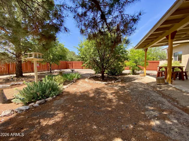 Backyard Facing West