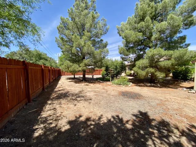 South Fencing Back of Property