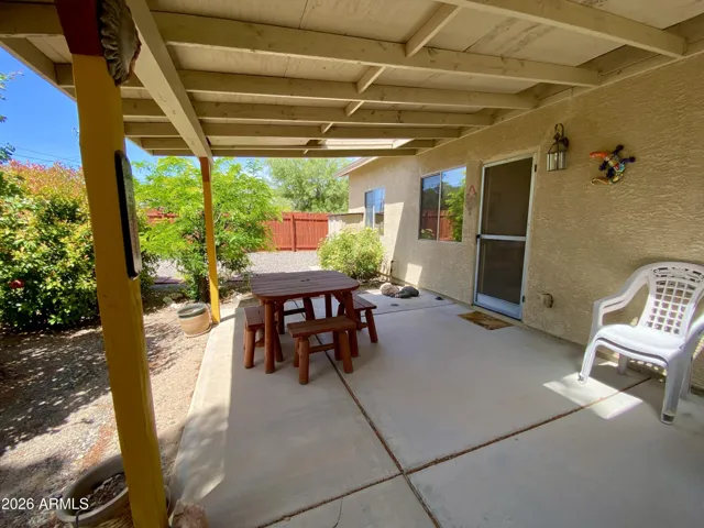 Back Patio Facing West