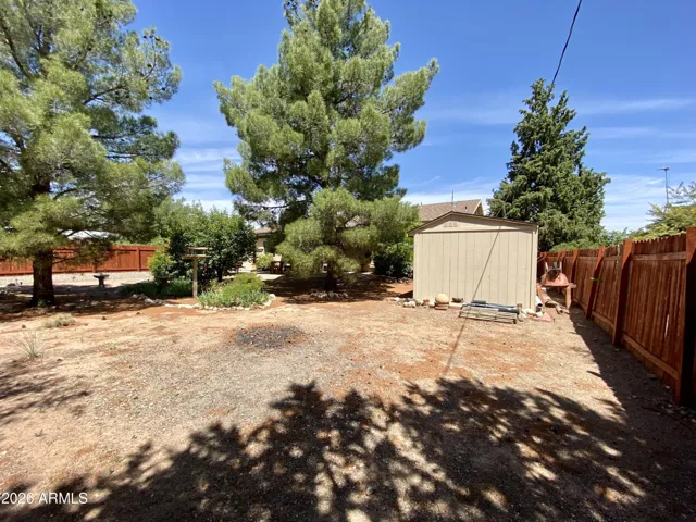 South East Corner of Backyard