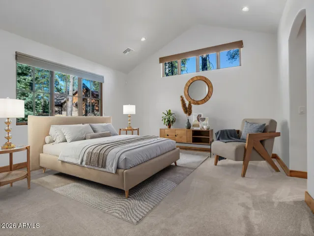 Furniture is virtually staged.
