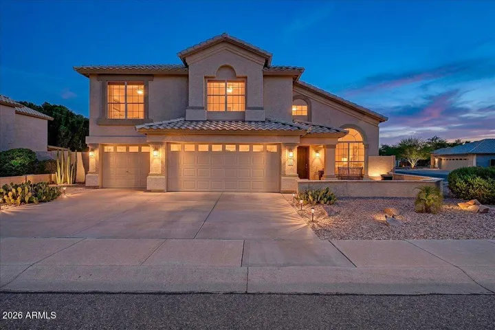 Lovely corner lot home welcomes you home! Three car garage has plenty of space