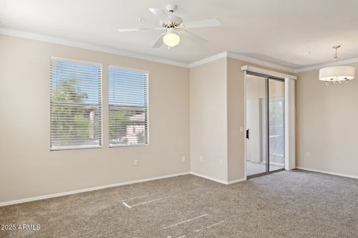 Spacious floor plan