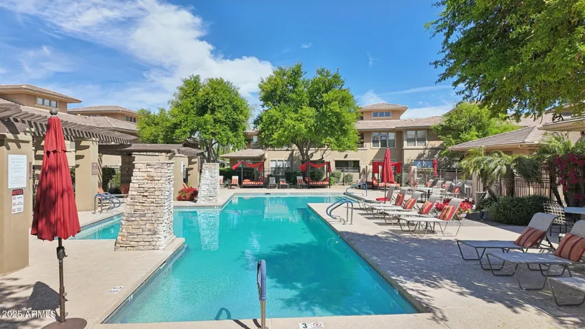Pool and BBQ just steps away