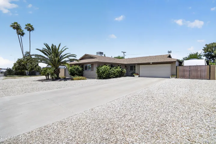 Extra large lot with RV Gate & RV Parking. No HOA.