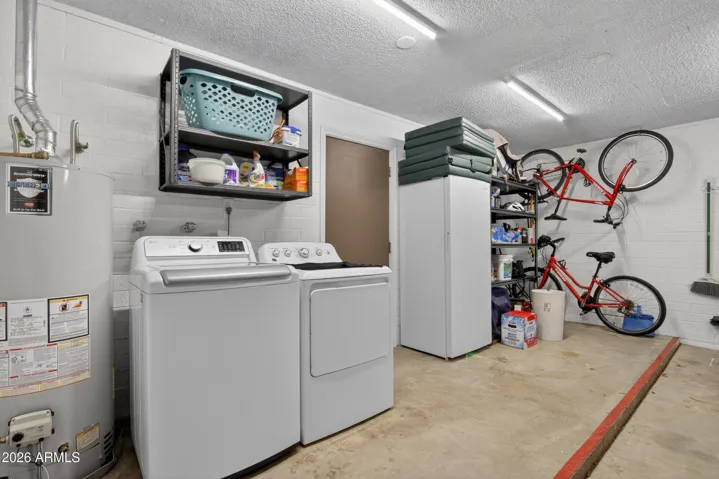 Gas hot water heater.