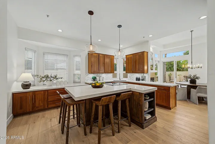 Entertainer's Kitchen/Dining/Bar combination