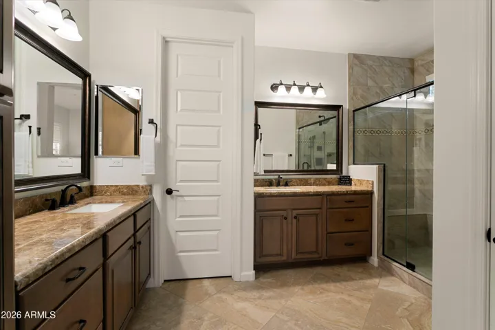 WITH GRANITE SLAB COUNTERS