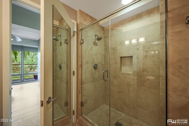 walking shower