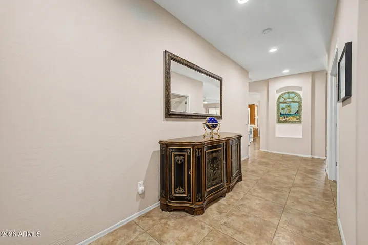 This entryway is a great way to welcome guests.