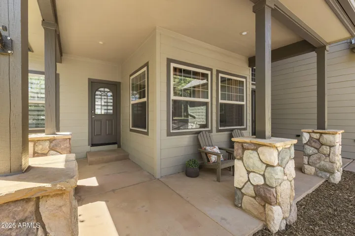 Separate Entrance for the second primary suite on main floor.