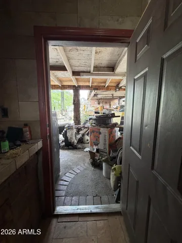 Casita Backyard Door Exit
