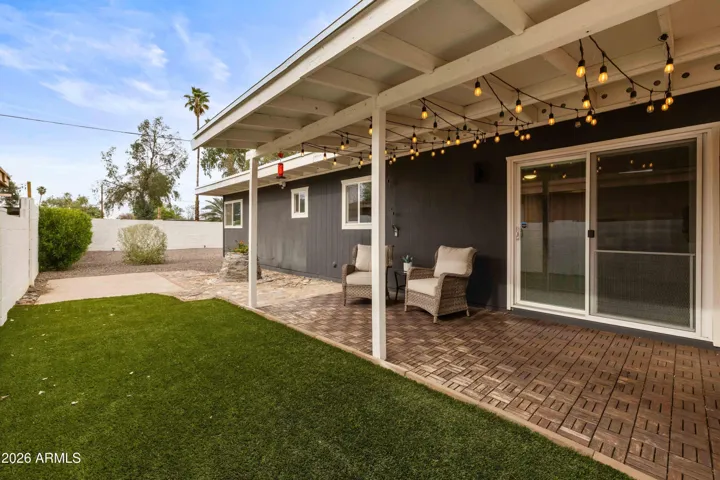 Patio and Yard